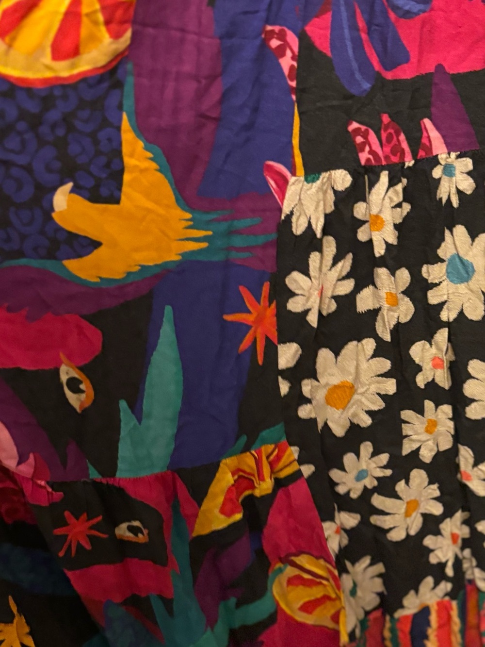 Farm Rio Pop Print A-Line Dress XL - Picture 14 of 16